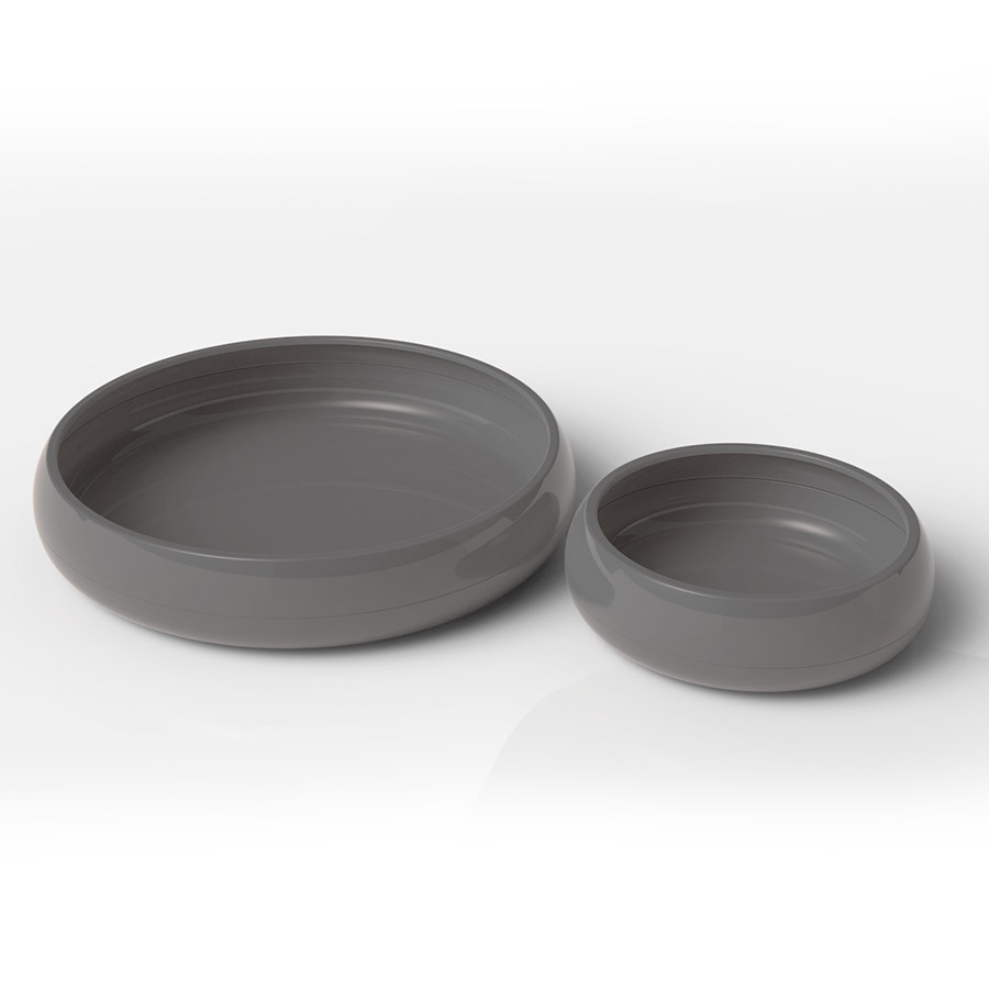 ProRep Mealworm Dish Slate Grey 75mm,