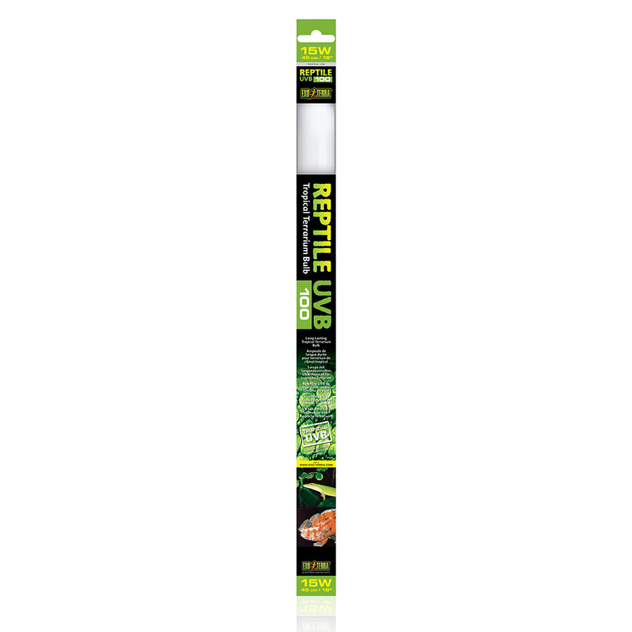 Exo Terra Reptile UVB 100 Tube 15W 18in.