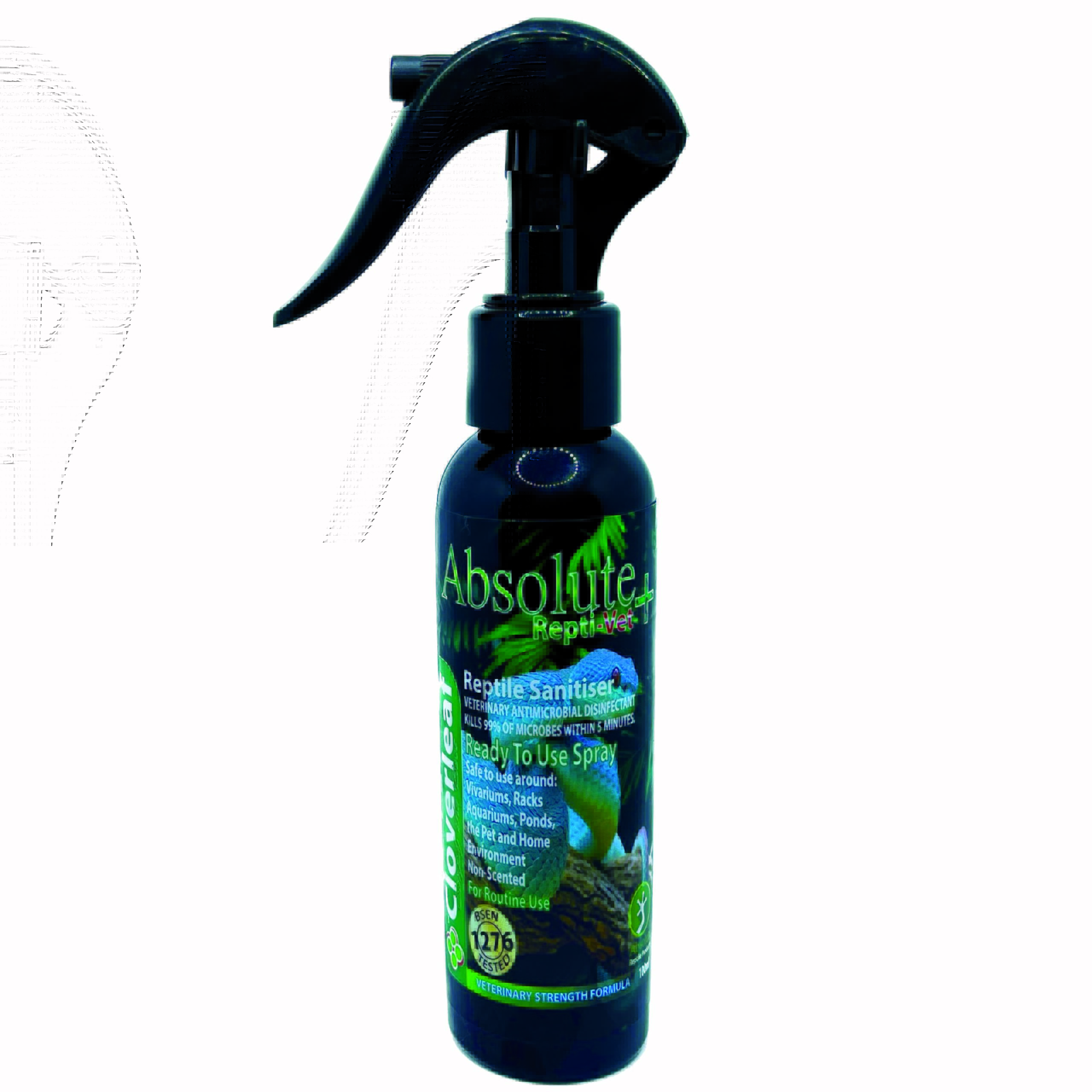 Cloverleaf ABSOLUTE+ Reptile Sanitiser Spray 1LTR