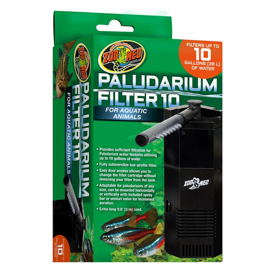 Zoo Med Paludarium Filter (40GPH), PF-10UK