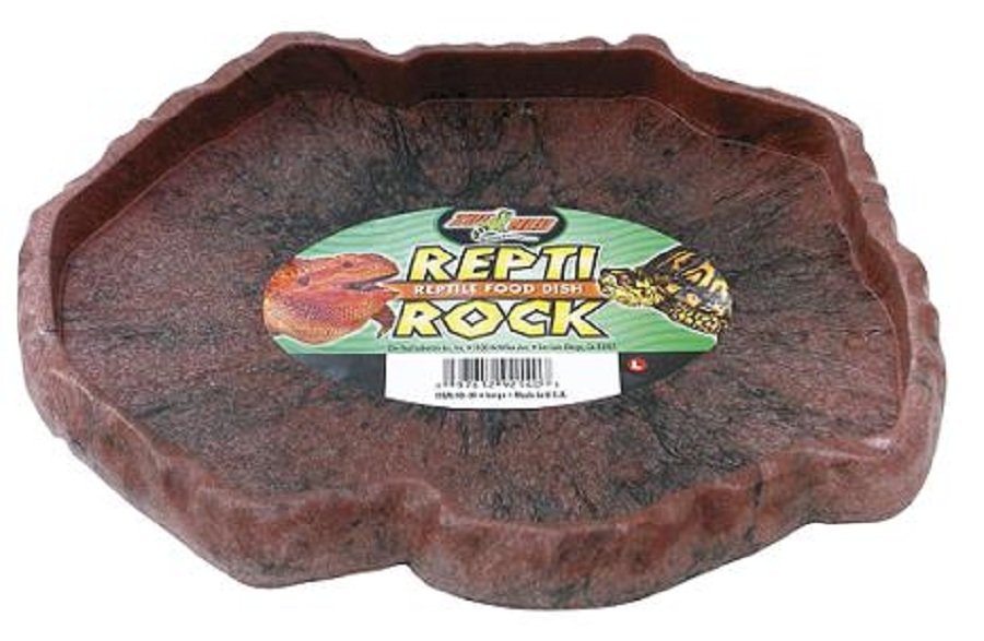 Zoo Med Repti Rock Feed Dish, Large, FD-40