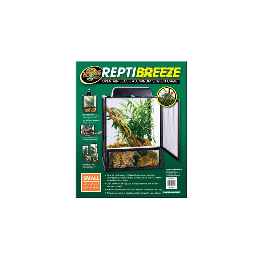 Zoo Med ReptiBreeze Screen Cage, 61x61x122cm, NT-13