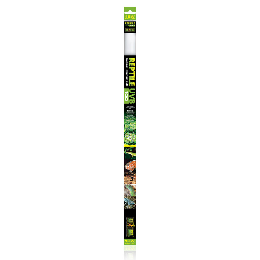 Exo Terra Reptile UVB 100 Tube 18W 24in.