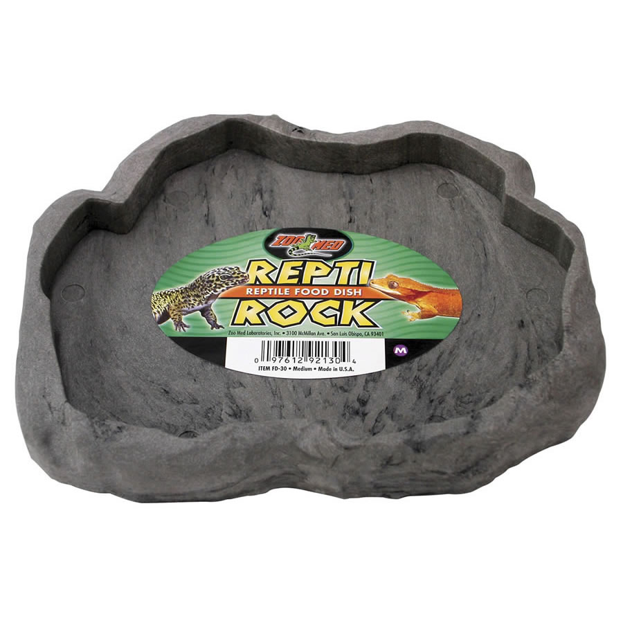 Zoo Med Repti Rock Feed Dish, Medium, FD-30