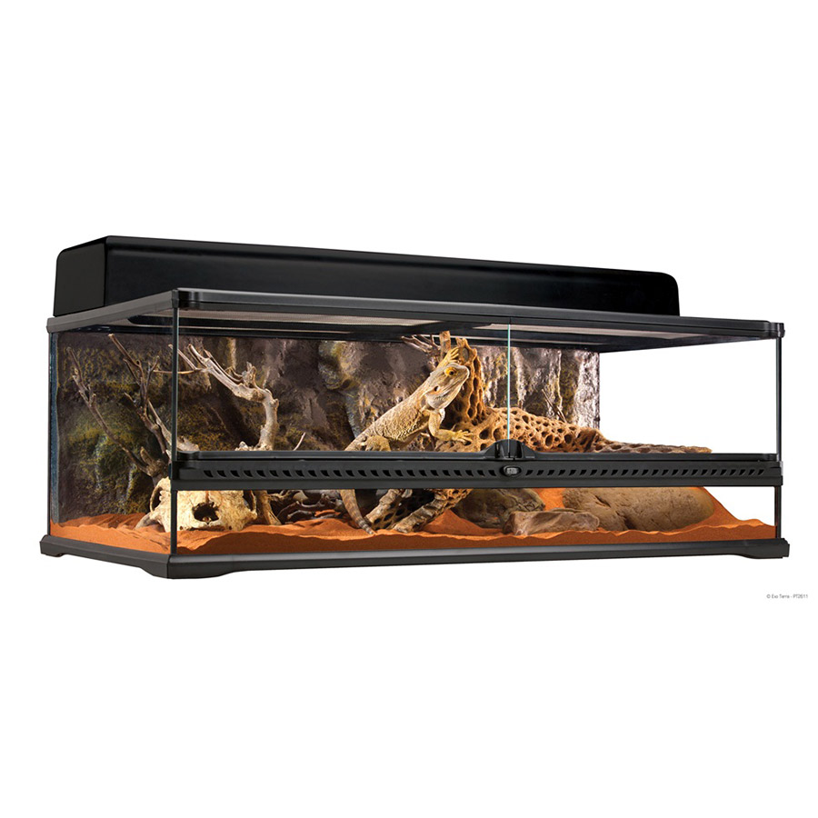 Exo Terra Terrarium Lge/Low 90x45x30cm,  (H)