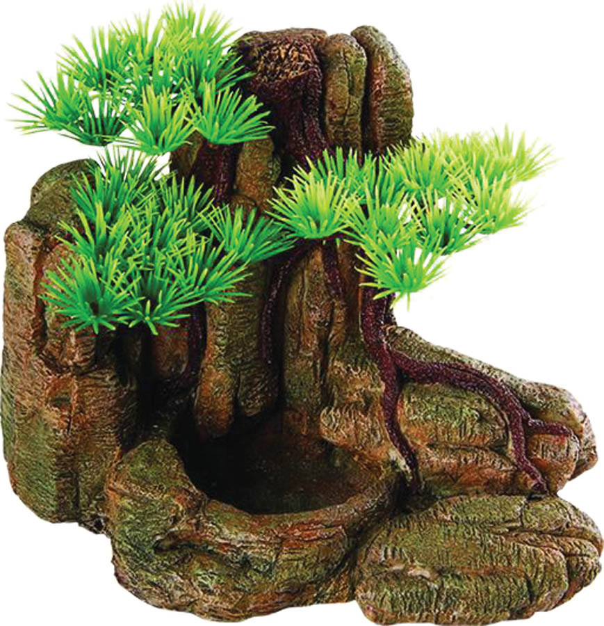 Repstyle Bonsai with Rock Feeder 18.5x13x13.5cm