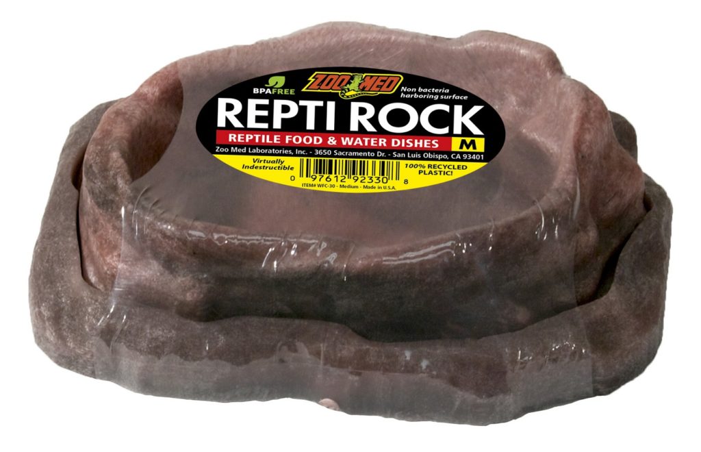 Zoo Med Combo Repti Rock Food / Water Dish MED