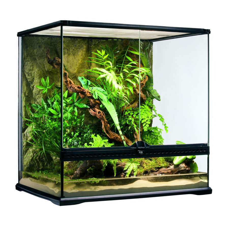 Exo Terra Terrarium Med/Tall 60x45x60cm,  (H)