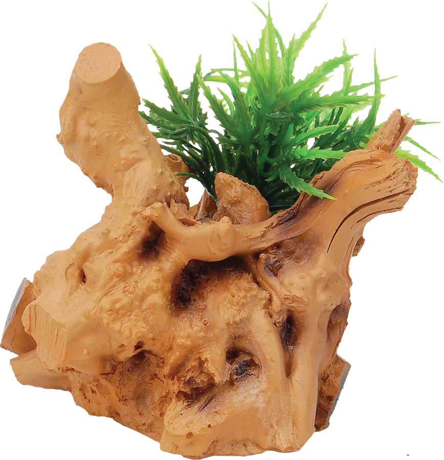 Repstyle Driftwood with Plant 10 x 9 x 11cm