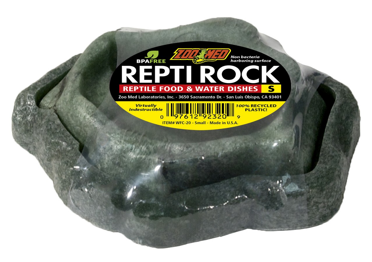 Zoo Med Combo Repti Rock Food / Water Dish SM