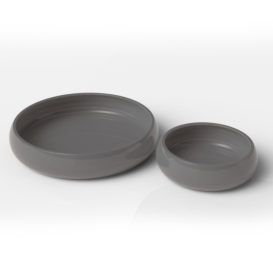 ProRep Mealworm Dish XL Slate Grey 120mm,