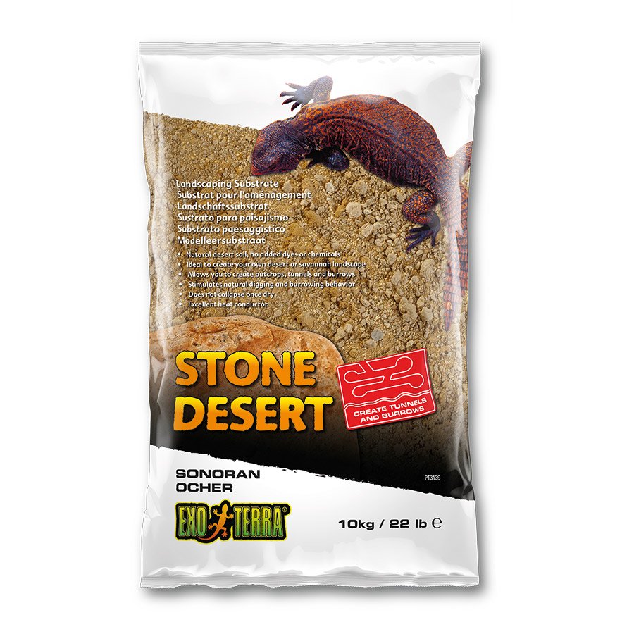 Exo Terra Stone Desert Substrate OCHER 10kg,
