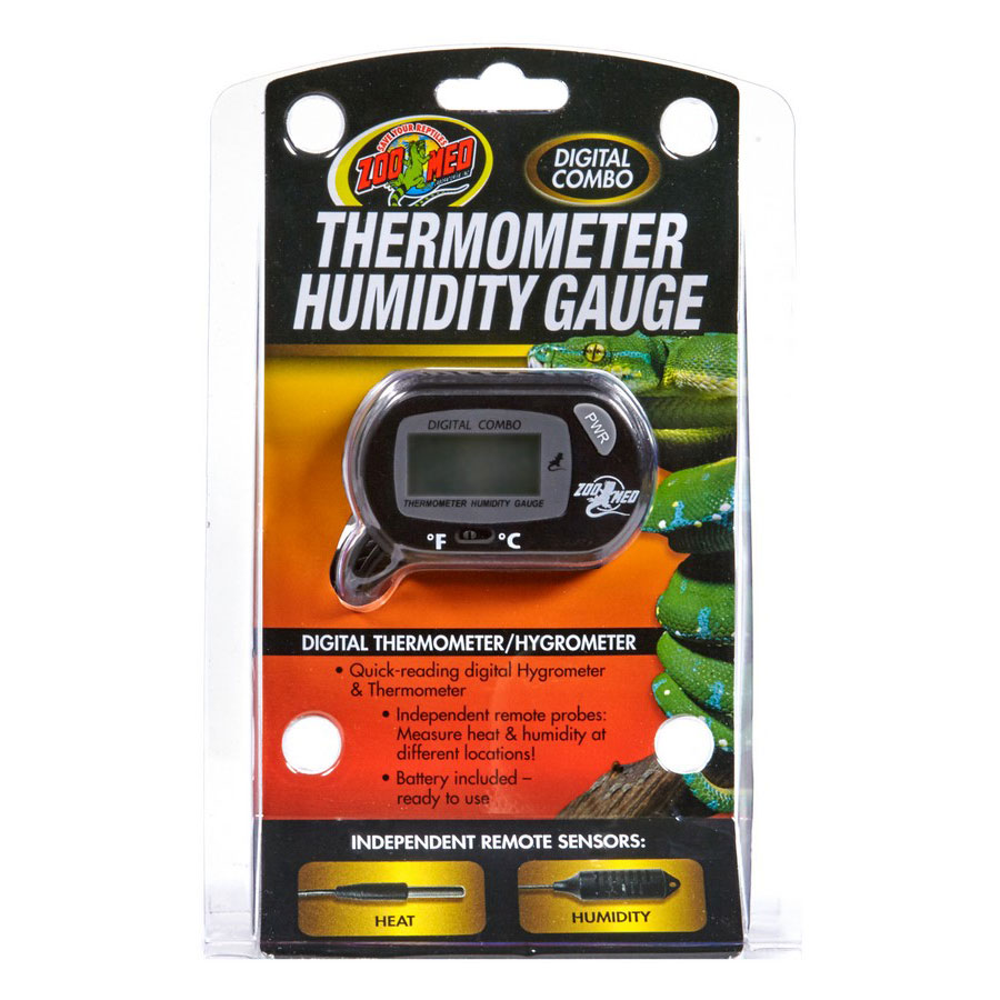 Zoo Med Digital Combo Thermo/Humidity Gauge TH-31