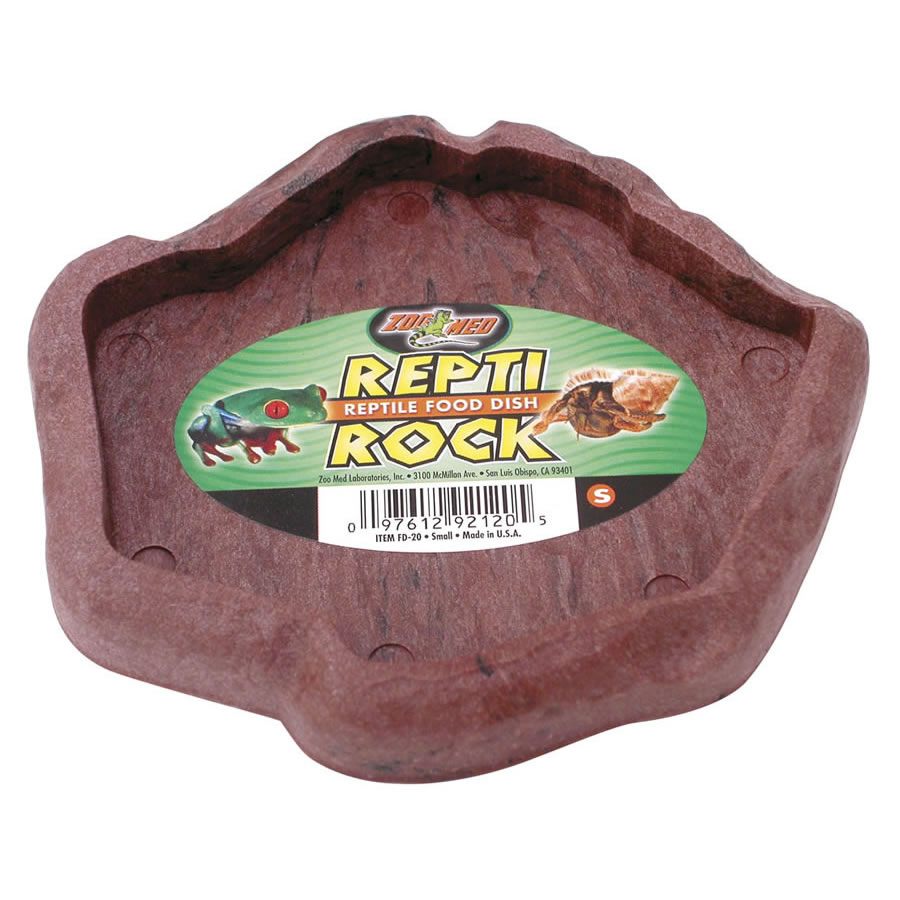 Zoo Med Repti Rock Feed Dish, Small, FD-20