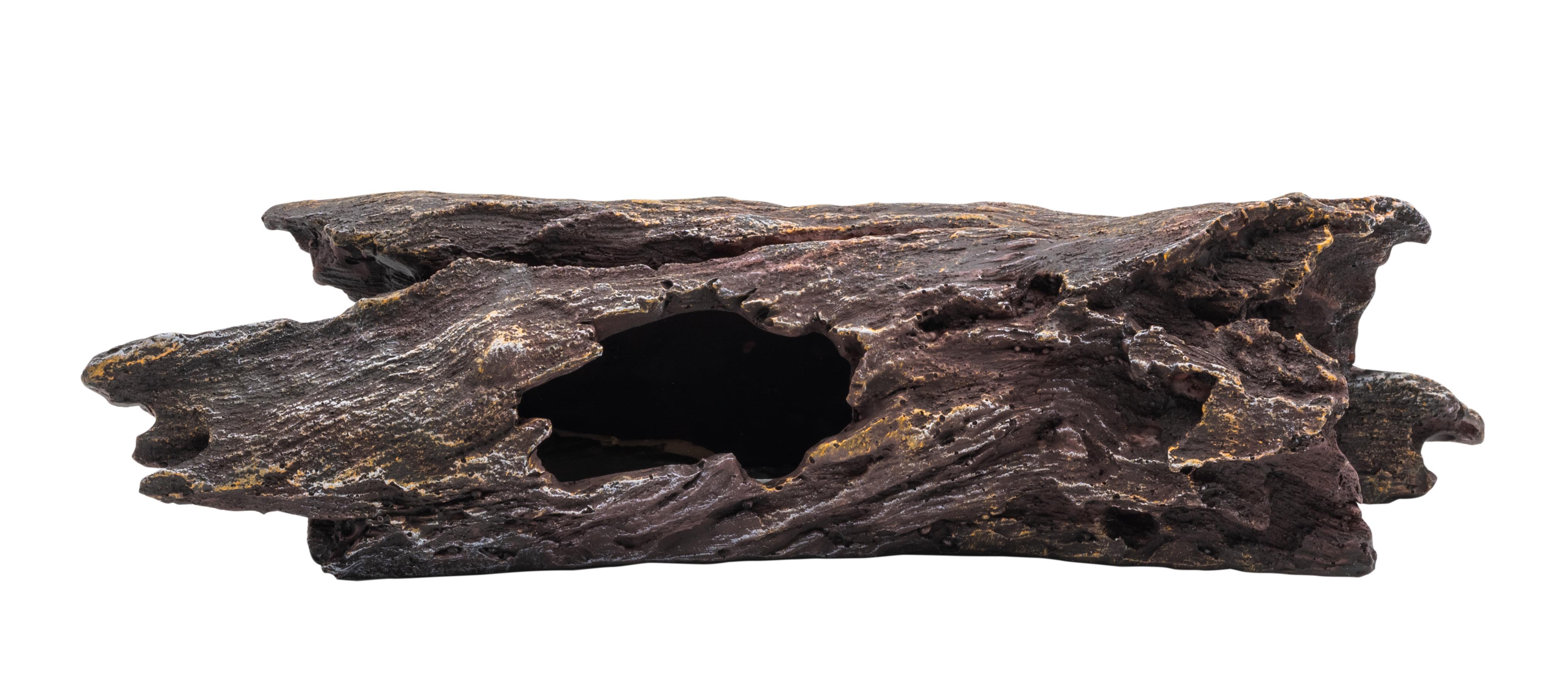 ProRep Dark Wood Log Hide Lrg 26.2x9x6.5
